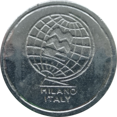 Token - MMC Milano Italy 1 groove, 24,0 mm