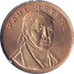 Token - Great Americans Paul Revere