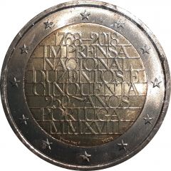 2 Euros Imprensa Nacional - National Mint