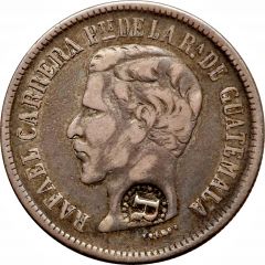 2 Reales Type IV Countermark