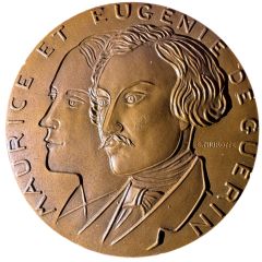 Médaille - Maurice et Eugénie de Guérin