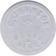 5 Cents - C. Johnson Merna, Nebraska