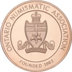 Medal - Ontario Numismatic Association Convention 2015 Niagara Falls, Ontario