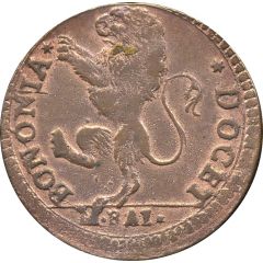 1/2 Baiocco - Pius VI