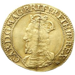 1/2 Unit - Charles I 3rd Coinage, 2nd Issue