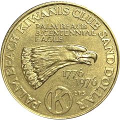1 Sand Dollar - Kiwanis Club Palm Beach, Florida