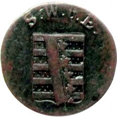 1 Pfennig - Charles August