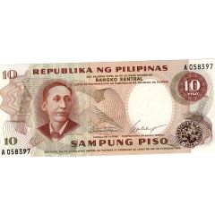 10 Piso White border