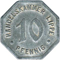 10 Pfennig - Lippe