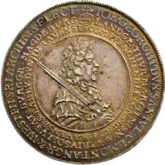 1 Thaler - John George III Death