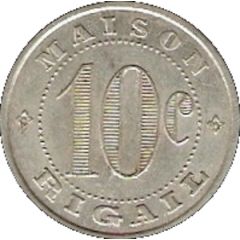 10 Centimes - Maison Rigail - St Mathieu de Tréviers [34]