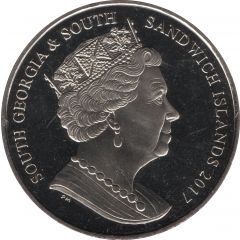 2 Pounds - Elizabeth II Blue Whale