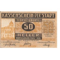 50 Heller Korneuburg