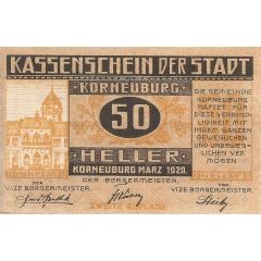 50 Heller Korneuburg