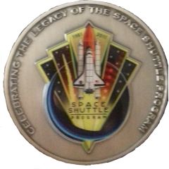 Medal - NASA Commemorative Celebrating the Legacy of the Space Shuttle Program