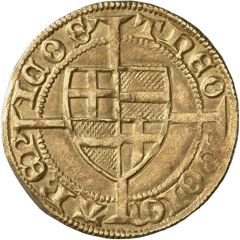 1 Goldgulden - Theodoric II of Moers Walram of Moers as treasurer