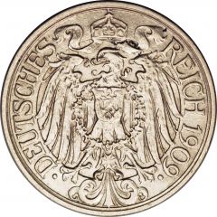 25 Pfennig - Wilhelm II