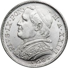 20 Lire - Pio IX Pattern