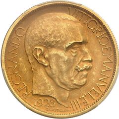 2 Lire - Victor Emmanuel III Pattern