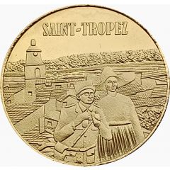 Jeton touristique - Atelier des Trésors - Bretagne - Saint-Tropez - Le port