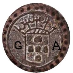 1 Bazaruco - Filipe II Goa mint