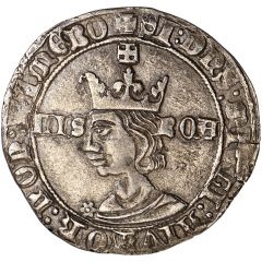 Tornês de Busto - Fernando I Lisboa mint