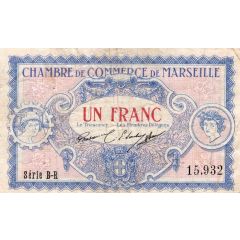 1 Franc - Chambre de Commerce de Marseille 13