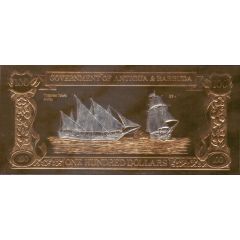 100 Dollars Sailing Ships