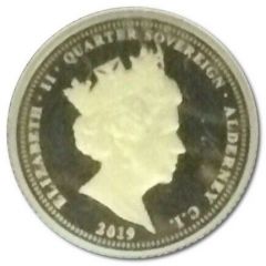 1/4 Sovereign - Elizabeth II 75th Anniversary D-Day