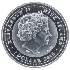 1 Dollar - Elizabeth II Blue Whale