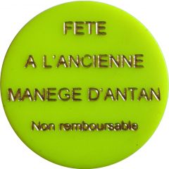 Jeton - Bon pour 1 tour - Manège d`antan
