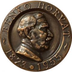 Medal - Benko Horvat Croatian Numismatic Society
