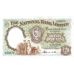 20 Pounds National Bank