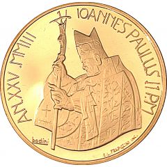 50 Euros - Ioannes Paulus II The 10 Commandments