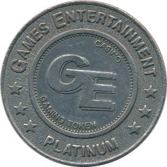 Casino Gaming Token - Games Entertainment Platinum