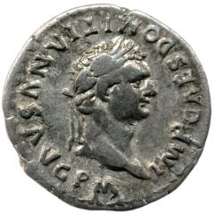 Denarius - Domitian COS VII DES VIII P P