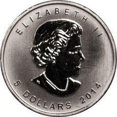 5 Dollars - Elizabeth II Five Blessings, Silver Bullion Coinage