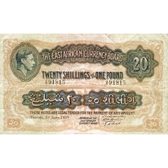 20 Shillings / 1 Pound - George VI