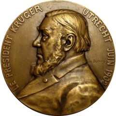 Medal - Paul Kruger Utrecht 1902