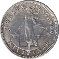 20 Centavos Large type