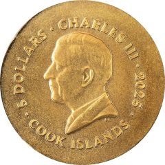 5 Dollars - Charles III Leon