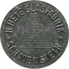 10 Pfennig - Schauenstein H. Heye Glasfabrik