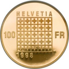 100 Francs Helvetic Republic
