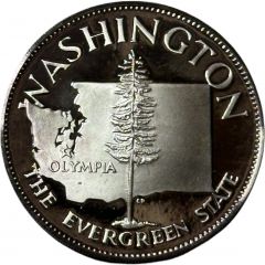 Medal - States of the Union Washington