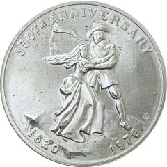 Medal - Sailing of the pilgrim fathers