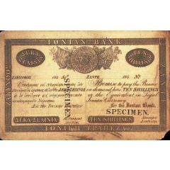 10 Shillings - Zakynthos / Zante