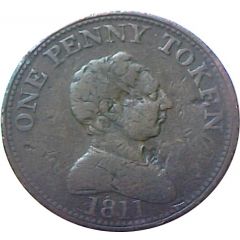 1 Penny Staffordshire - Bilston