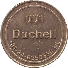 Token - Duchell 001 No Cash Value, large stars