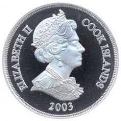 1 Dollar - Elizabeth II Blair and Bush
