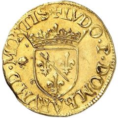 Gold Ecu - Louis II
